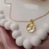 Opal glow pendant