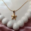 Starfish pendent necklace