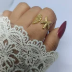 starfish gold anti tarnish ring