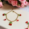 cherry bracelet
