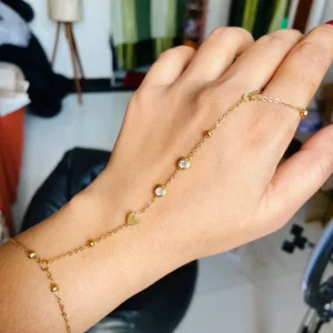 heart hand chain