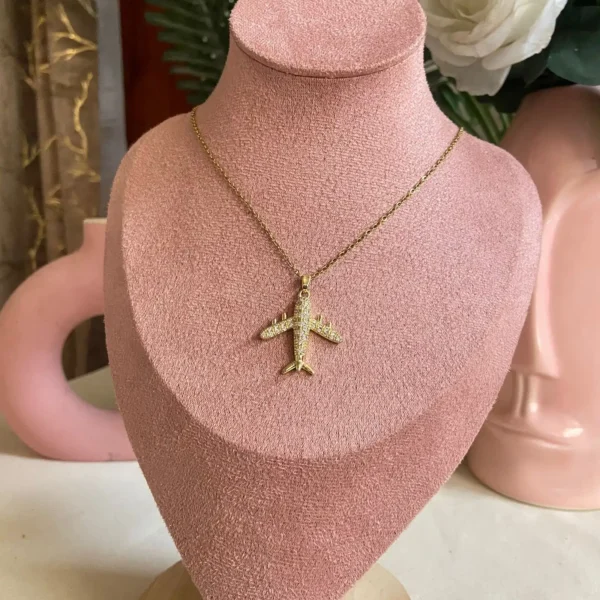 Flyhigh anti-tarnish chain pendent