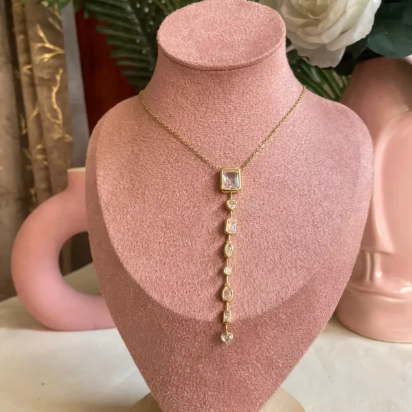 Kashmi anti-tarnish chain pendent